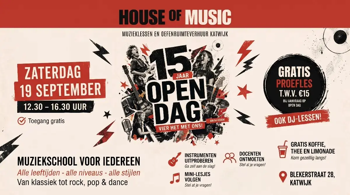 Open dag House of Music Katwijk